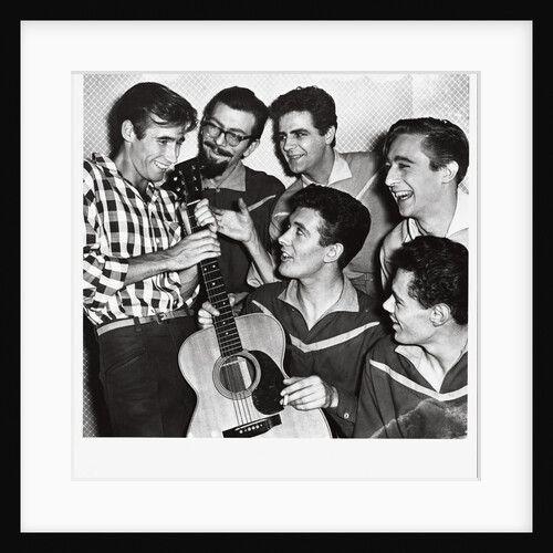 Jim Dale with The Vipers Skiffle Group by Harry Hammond