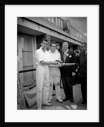 Eric Sykes, Peter Sellers, Cyril Stapleton and Harry Worth by Harry Hammond