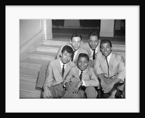 Frankie Lymon and the Teenagers by Harry Hammond