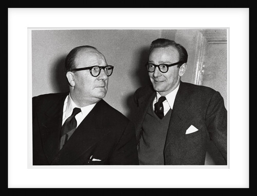 Billy Cotton with his son Bill Cotton Jr by Harry Hammond