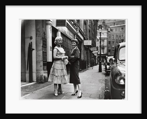 Petula Clark and Billie Anthony by Harry Hammond