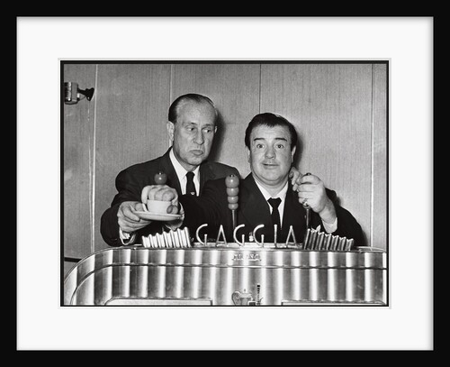 Bud Abbot and Lou Costello by Harry Hammond