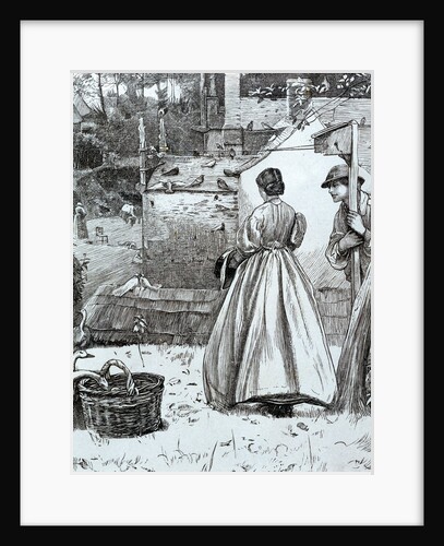 By the Dovecot by George John Pinwell
