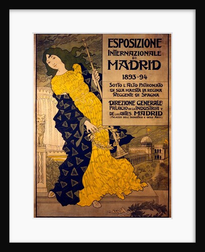 Esposizione Internazionale di Madrid by Eugène Grasset