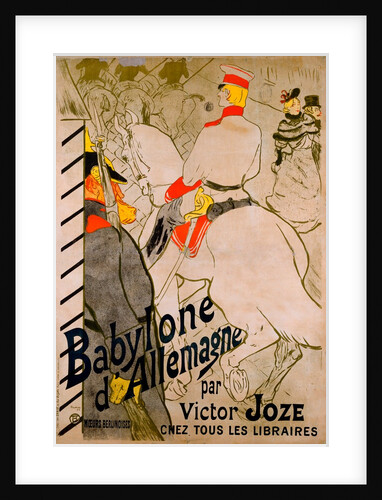 Babylone d'Allemagne par Victor Joze by Henri de Toulouse-Lautrec
