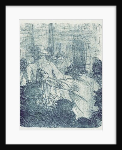 La Halle aux Draps by Henri de Toulouse-Lautrec