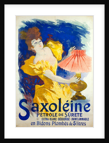 Saxoléine, Pétrole de Sûrete by Jules Chéret