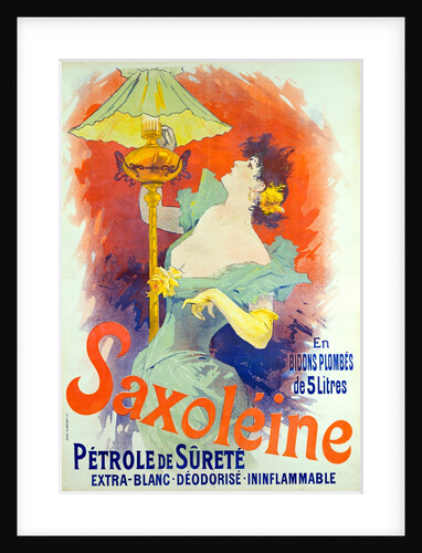Saxoléine, Pétrole de Sûrete by Jules Chéret