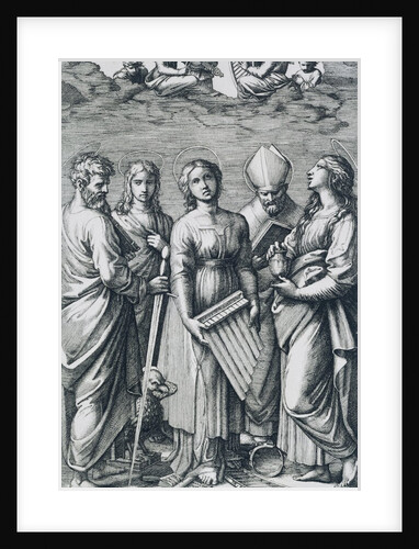 St Cecilia by F. Lippmann