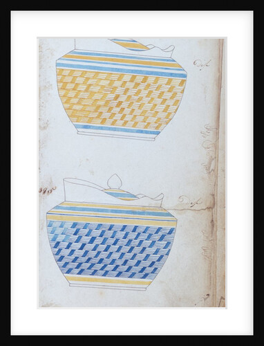 Pages from the Original Drawing Book of the Leeds Pottery manufacturers Hartley & Green by Anonymous