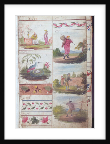 Pages from the Original Drawing Book of the Leeds Pottery manufacturers Hartley & Green by Anonymous