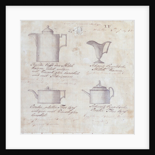 Pages from the Original Drawing Book of the Leeds Pottery manufacturers Hartley & Green by Anonymous