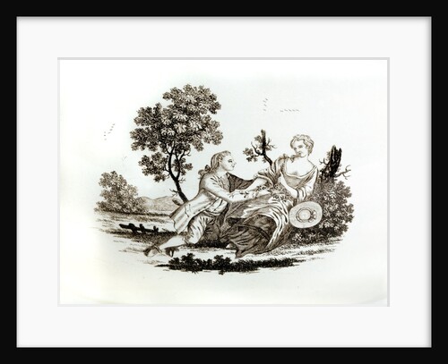 Man Courting a Woman by Anonymous