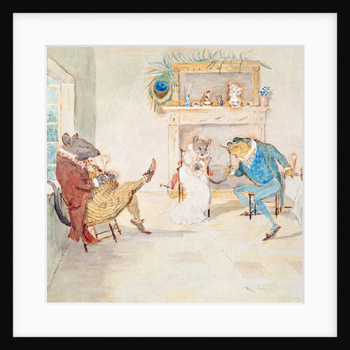 Frog he would a-wooing go by Randolph Caldecott