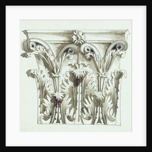 Corinthian pilaster capital by Charles Heathcote Tatham