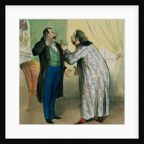 Robert Macaire Dentiste by Honoré Daumier & Edward Bouvenne
