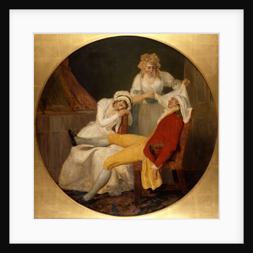 Lady Easy`s Steinkirk, a scene from Act V of The Careless Husband by Francis Wheatley