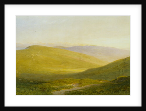 Bible Bottom, near Lewes, Sussex by George Henry Hine