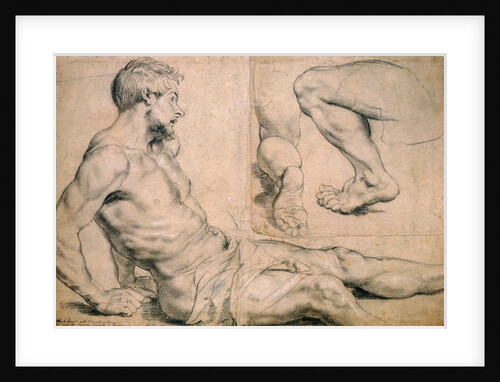 Studies for Figures for The Miracles of St Francis Xavier by Peter Paul Rubens