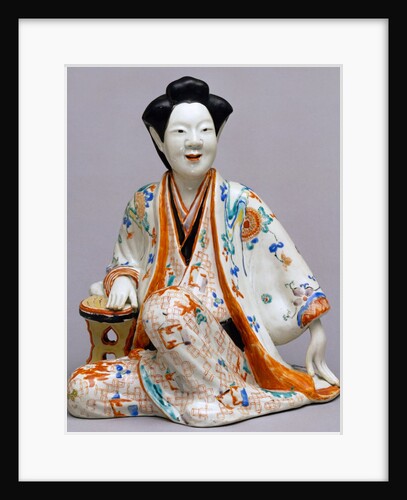 Figure of a Seated Courtesan. Arita, Japan, 19th century by Unknown