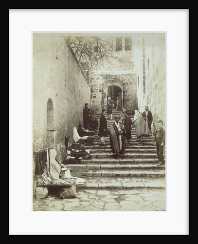 The Staircase up to The Holy Sepulchre by Bonfils Photography Studio