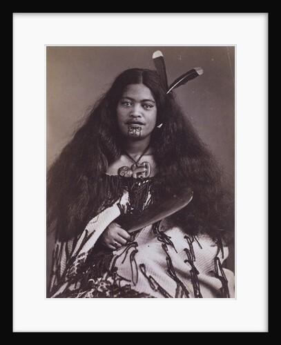 Maori woman by Unknown