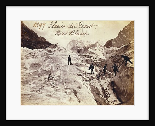 Glacier du Geant, Mont Blanc by Francis Frith