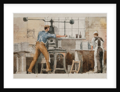 Tile making by William Rowe