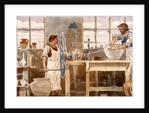 Throwers at work by William Rowe