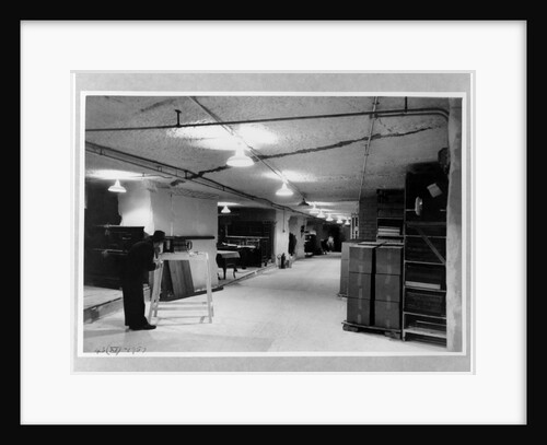 The Storage of V&A Packing of Cases and Furniture by Anonymous
