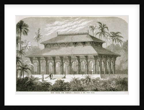 Iron Kiosk for Bombay by Owen Jones