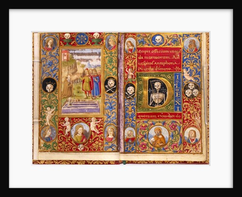 The Office of The Dead, with the hermit Macarius by Anonymous