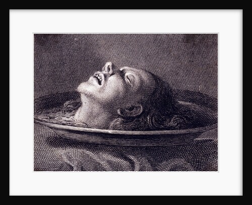 Head of John the Baptist by Unknown