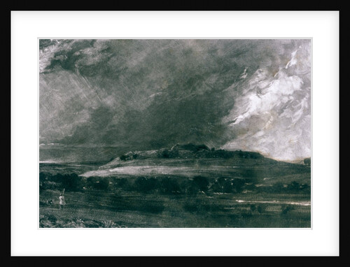 Old Sarum by David Lucas after John Constable