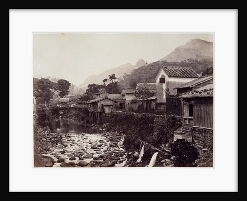 View on the stream by Felice Beato