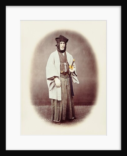 An officer in winter dress by Felice Beato