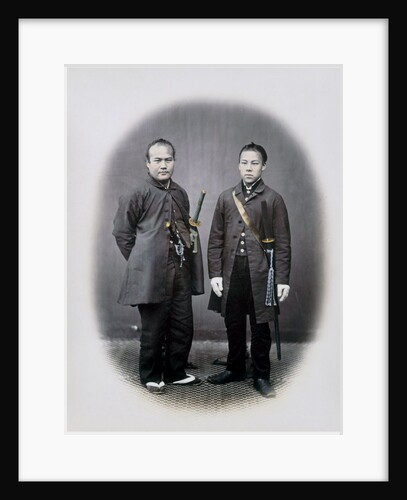 Modern officers by Felice Beato