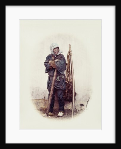 A workman by Felice Beato