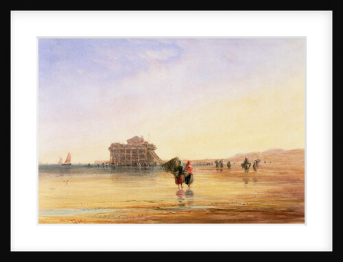 The Fort Rouge at Calais with Shrimpers by David Cox