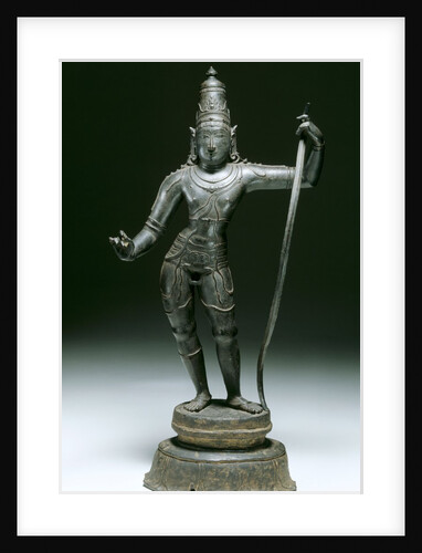 Figure of Ramachandra. Madurai, India, 12th century by Unknown