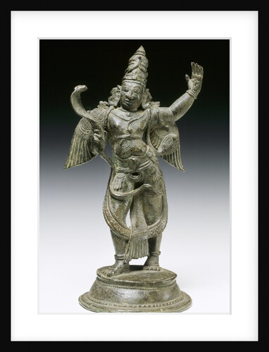 Figure of Garuda as Nagantaka. Thanjavur, India, 17th century by Unknown