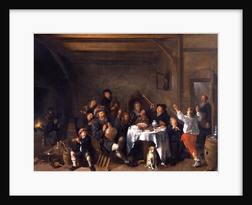 A Family Merrymaking by Jan Miense Molenaer