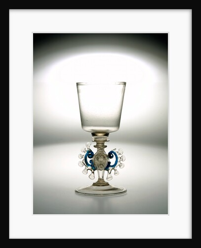 Glass goblet by Unknown