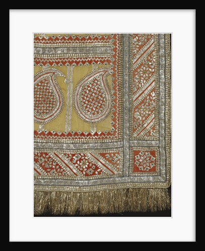 Woman's head cover. Lahore, Pakistan, mid-19th century by Unknown