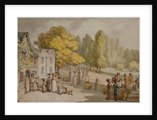 A House, Formerly Called The Green, Richmond by Thomas Rowlandson