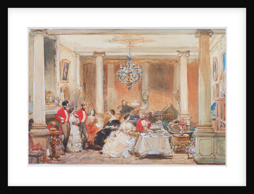 Colworth House by Eugene Louis Lami