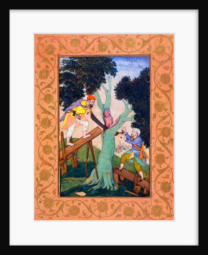 The Martyrdom of the prophet Zakariya by Unknown