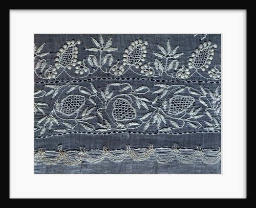 Handkerchief, detail by Unknown