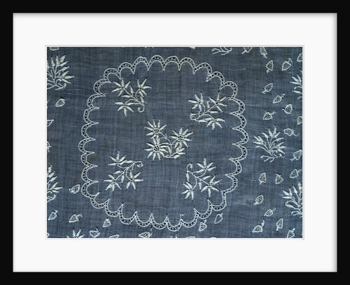 Handkerchief, detail by Unknown
