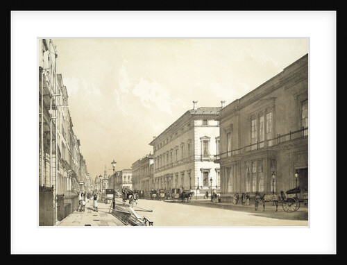 The Club Houses of Pall Mall by Thomas Shotter Boys